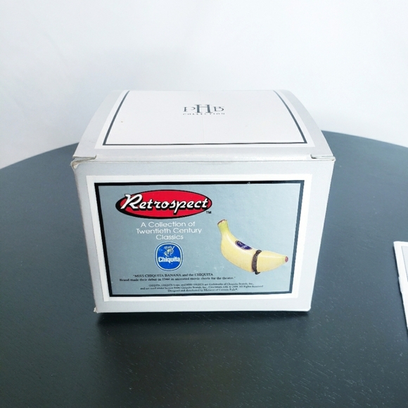 *Last Chance* Chiquita Banana Porcelain Hinged Box PHB Midwest Of Cannon Falls - Picture 9 of 13